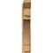 Ekena Millwork Merced Slat Rough Sawn Outlooker, Western Red Cedar, 8"W x 38"D x 46"H OUT08X38X46MRC06RWR - alternate 4